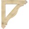 Ekena Millwork Funston Arts & Crafts Rough Sawn Bracket, Douglas Fir, 6"W x 40"D x 44"H BKT06X40X44FST03RDF - alternate 4